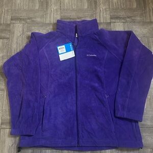 Columbia Vibrant Purple Fleece Jacket